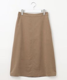 J.PRESS LADIES L 【洗える】シルセームスエード スカート