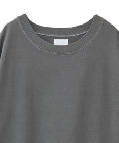 Green Parks ピグメント裏毛切りっぱなしチュニック