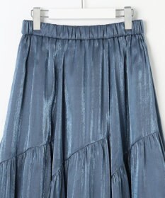 Feroux 【ONWARD CROSSET MAG掲載・セットアイテム】バックギャザーシャイニーセット ワンピース