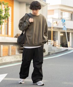 WEGO 【ユニセックス着用ITEM/SMLサイズ展開】ワイドカーゴパンツ