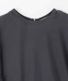 NAVE 【ReNAVE・セットアップ可/洗える/UVケア/接触冷感】フィブリルシャンブレー Tブラウス