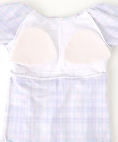 ANY KIDS チェック柄 セパレート 水着