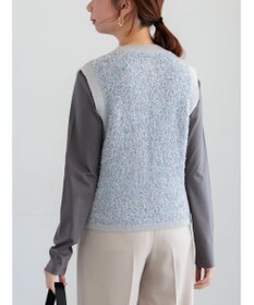 Te chichi ツイードニットベスト