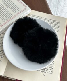 WEGO L2Pファーヘアゴム