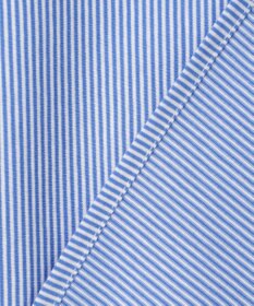 ANY SIS S シルケットストライプ スキッパー カットソー