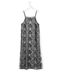 23区 【先行予約】刺繍レース キャミソールワンピース