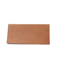 genten スクエアウォレット ラクダ革長財布