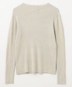 ANY 【洗濯機可】ボトルネック リブニット