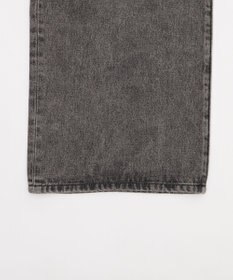 WEGO 【ウエスト調整可】ストレートデニムパンツ