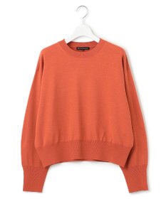 23区 【洗える】ウールコットンストレッチ ニット