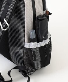 JOSEPH ABBOUD MOUNTAIN 【軽量/ECO撥水/サスティナブル素材/男女兼用】リサイクルリップストップ バックパック 21L