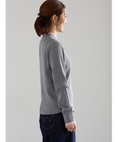 Te chichi 配色レイヤードリブニットプルオーバー