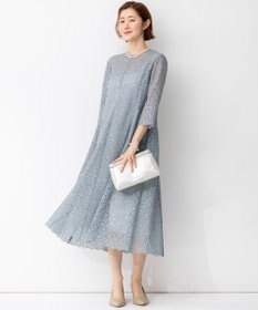 23区 S 【APPLAUDIR】ニュアンスフラワーレース ドレス