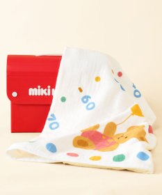 MIKI HOUSE HOT BISCUITS 身長計ガーゼバスタオル ギフトセット【BOX付き】