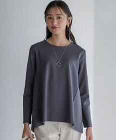 組曲 L バックフレアロングＴシャツ