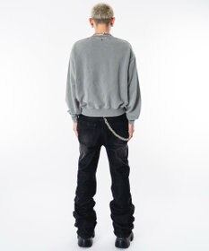 WEGO 【ユニセックス着用ITEM】ブリーチハトメロゴプルオーバー