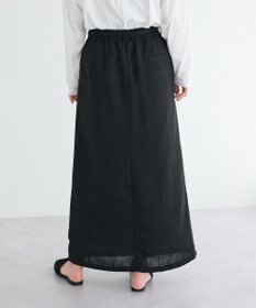 CRAFT STANDARD BOUTIQUE リネンライクラップ風スカート