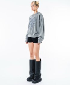 WEGO 【ユニセックス着用ITEM】ブリーチハトメロゴプルオーバー