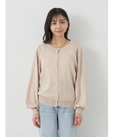 earth music&ecology 前後２ＷＡＹちびパールボタンカーディガン