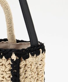 ANY SIS バイカラーミニカゴショルダー バッグ