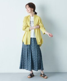 ANY ライトリネンクロスチュニックシャツ