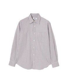 DAKS SIDGRAS ポプリンミニチェックシャツ