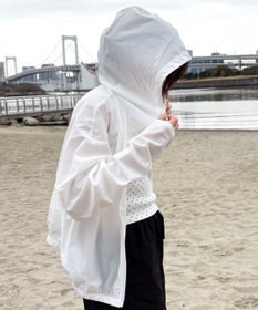 WEGO 【日焼け対策/セットアップ対応】ラッシュガードZIPパーカー