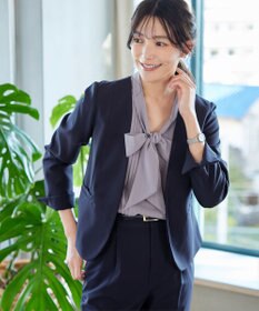 Tiaclasse 【新色追加・洗える】リボンタイブラウス