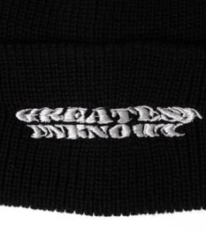 WEGO 【ユニセックス着用ITEM】ロゴショートビーニー