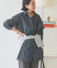 AMERICAN HOLIC イージーケアオーバーチュニックシャツ