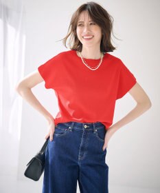 ANY SIS 【接触冷感・UVカット・洗える】ビューティクール フレンチ ニットＴ