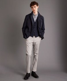 JOSEPH ABBOUD 【キングサイズ・ストレッチ】ツィーディージャージ　ベスト