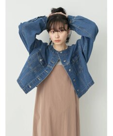 earth music&ecology ノーカラーＧジャン