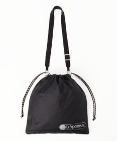 DRAWSTRING SHOULDER/ブラックN / LeSportsac | ファッション通販