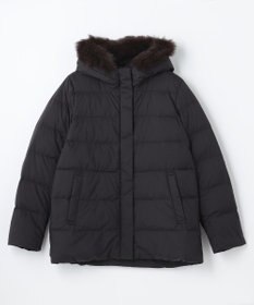 ANY 【洗える】スムースタッチ ショート丈ダウンコート