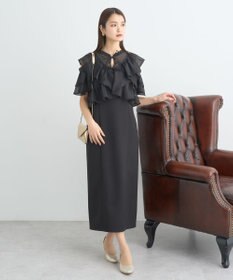 earth music&ecology SET2点フリルボレロ＋ナローワンピース