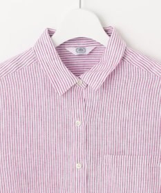 J.PRESS LADIES 【洗える】リネン シャツ