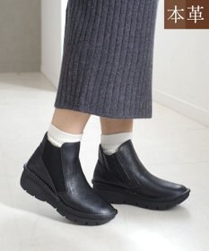 Pointer 本革超軽量サイドゴアショートブーツ