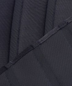 BEIGE， HAUYNITE / シアーストライプバンドカラーブラウス