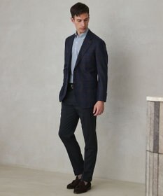 GOTAIRIKU 【REDA】TIMELESS HARMONY ジャケット_ネイビー×ブラウン