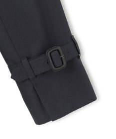 23区 コットンポリエステルギャバジン ショート トレンチコート