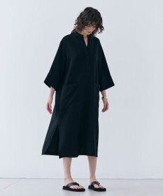 BEIGE， 【洗える】RUE / クロスオーバーVネックワンピース