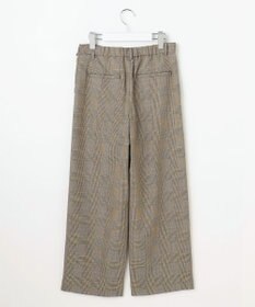 J.PRESS LADIES モナベールツイル チェック ワイド パンツ
