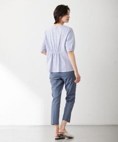 J.PRESS LADIES L 【WEB限定カラーあり・抗菌消臭・吸水速乾】サッカージャージー ボリュームスリーブ カットソー