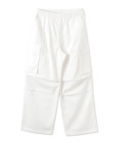 WEGO 【ウエストゴム】イージーワイドカーゴパンツ