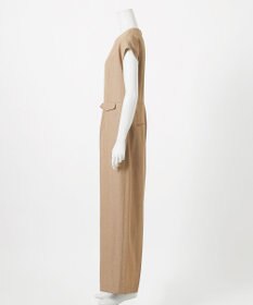 23区 L 【GOLD LABEL】ナチュラルシャンブレー オールインワン