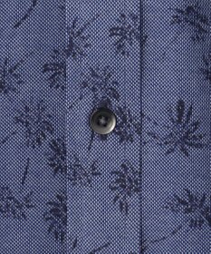 JOSEPH ABBOUD 【吸水速乾】シャンブレープリントジャージシャツ