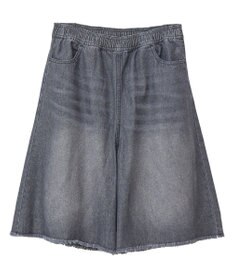 Green Parks ・ＤＯＵＢＬＥ　ＦＬＡＧＳ　ワイドデニムハーフパンツ