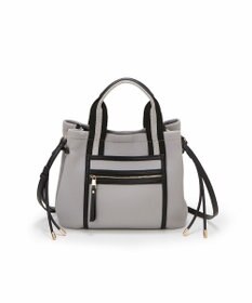 TOPKAPI 【新色追加】【TREASURE TOPKAPI】ネオプレン フロントポケット 2way ショルダー付き ミニトートバッグ