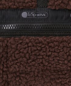 LeSportsac PUFFY MINI DUFFEL/ダークチョコレートシェルパ